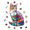 Animal Jigsaw Puzzle > Wooden Jigsaw Puzzle > Jigsaw Puzzle Tabby Cat - Jigsaw Puzzle