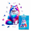 Animal Jigsaw Puzzle > Wooden Jigsaw Puzzle > Jigsaw Puzzle A4 + Paper Box Ragdoll Cat - Jigsaw Puzzle