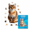 Animal Jigsaw Puzzle > Wooden Jigsaw Puzzle > Jigsaw Puzzle A4 + Paper Box Pixiebob Cat - Jigsaw Puzzle