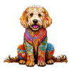 Animal Jigsaw Puzzle > Wooden Jigsaw Puzzle > Jigsaw Puzzle A3 Golden Doodle Dog - Jigsaw Puzzle