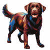 40x40cm Chocolate Labrador Retriever Dog - Diamond Painting Kit