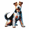 40x40cm Fox Terrier Dog - Diamond Painting Kit