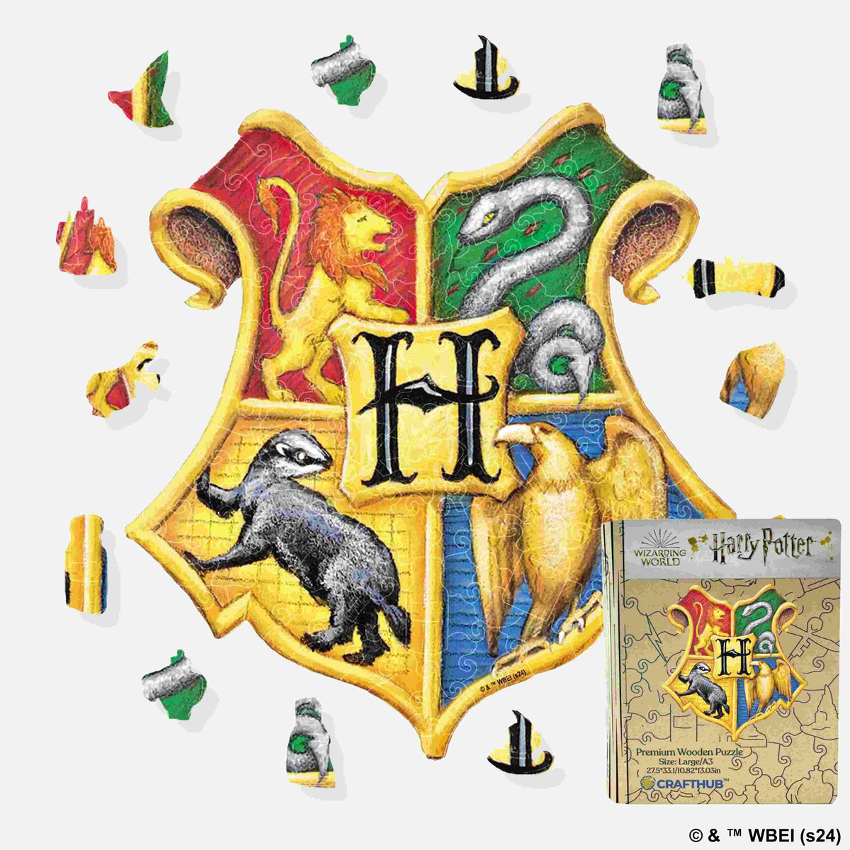 4D Build Harry Potter - Zweinstein Kasteel - 3D Puzzel - 209 stuks 4D Build Harry Potter - Zweinstein Kasteel - 3D Puzzel - 209 stuks