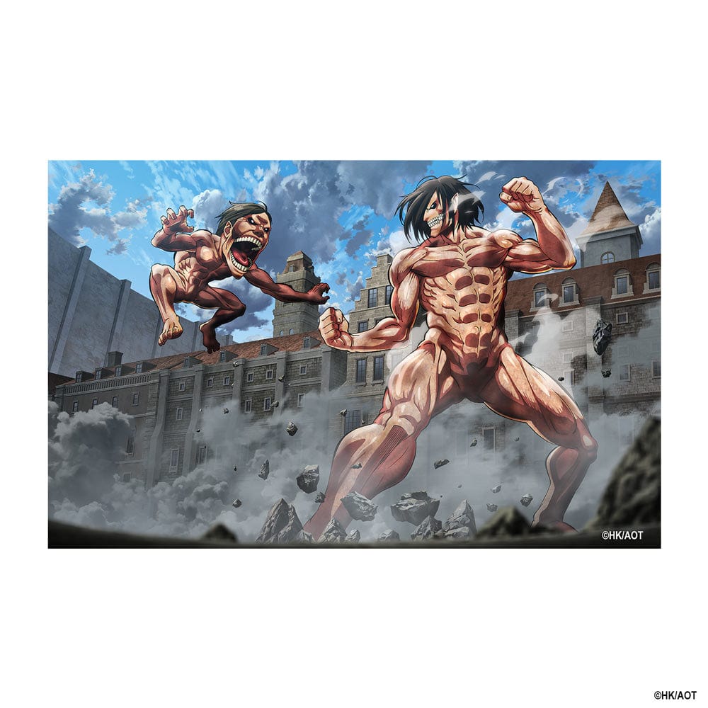 Animal Jigsaw Puzzle > Wooden Jigsaw Puzzle > Jigsaw Puzzle Eren vs The Armored Titan - Wooden Jigsaw Puzzle