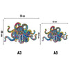 Afbeelding in Gallery-weergave laden, Kleurrijke Octopus - Houten Puzzel