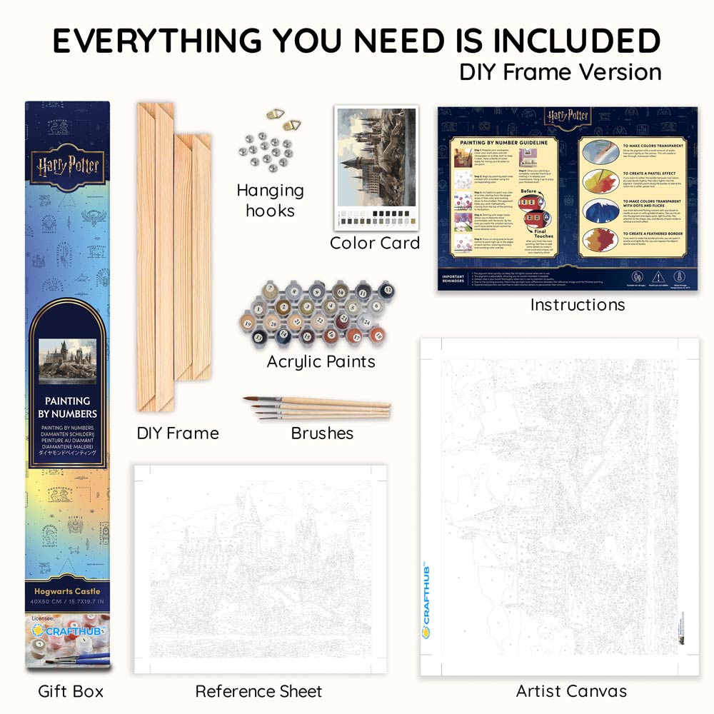 Kasteel Zweinstein - Schilderen Op Nummer Kits