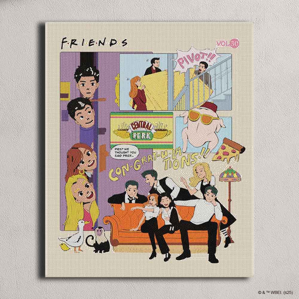 Friends Forever - Diamant schilderset