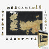 Animal Jigsaw Puzzle > Wooden Jigsaw Puzzle > Jigsaw Puzzle A4 + Wooden Gift Box The Westeros Map - Wooden Jigsaw Puzzle