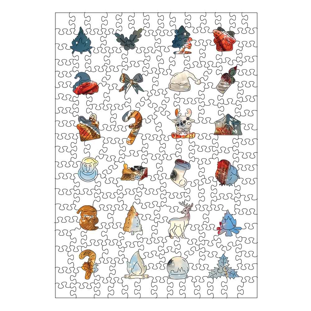 IJzige Vrienden - Houten Legpuzzel