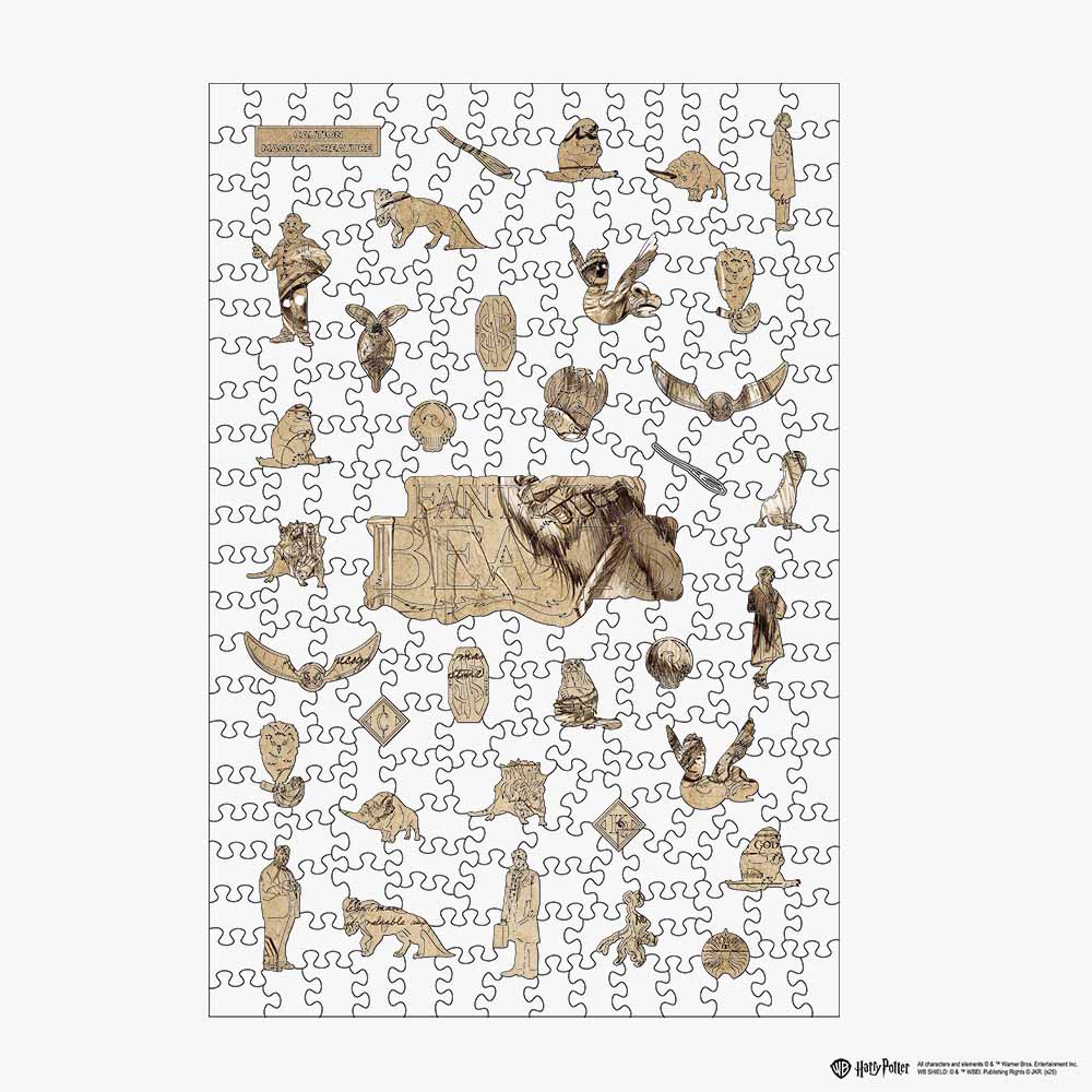 Demiguise Tovenaarsschets - Houten Puzzel