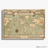 Animal Jigsaw Puzzle > Wooden Jigsaw Puzzle > Jigsaw Puzzle Mappa Mundi World Map - Wooden Jigsaw Puzzle