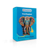 Animal Jigsaw Puzzle > Wooden Jigsaw Puzzle > Jigsaw Puzzle Vivid Elephant - Jigsaw Puzzle