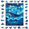 Sterrenwalvis - Houten Legpuzzel