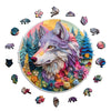 Bloeiende Wolf - Houten Puzzel