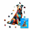 Animal Jigsaw Puzzle > Wooden Jigsaw Puzzle > Jigsaw Puzzle A4 Irish Wolfhound Dog - Jigsaw Puzzle