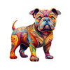 Animal Jigsaw Puzzle > Wooden Jigsaw Puzzle > Jigsaw Puzzle A3 Bull Dog - Jigsaw Puzzle