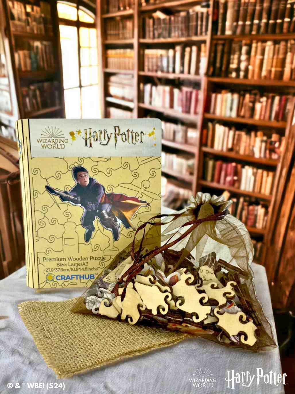 Animal Jigsaw Puzzle > Wooden Jigsaw Puzzle > Jigsaw Puzzle A3 Harry Potter Quidditch Wooden Jigsaw Puzzle