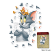 Animal Jigsaw Puzzle > Wooden Jigsaw Puzzle > Jigsaw Puzzle A3 Tom & Jerry United Wooden Jigsaw Puzzle