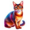 Animal Jigsaw Puzzle > Wooden Jigsaw Puzzle > Jigsaw Puzzle Abyssinian Cat - Jigsaw Puzzle