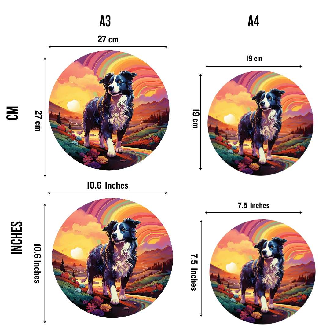 Animal Jigsaw Puzzle > Wooden Jigsaw Puzzle > Jigsaw Puzzle Border Collie Dog - Jigsaw Puzzle