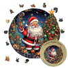 Animal Jigsaw Puzzle > Wooden Jigsaw Puzzle > Jigsaw Puzzle A3+Wooden Box Santa Claus - Jigsaw Puzzle