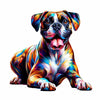 Animal Jigsaw Puzzle > Wooden Jigsaw Puzzle > Jigsaw Puzzle A4 Boxer Dog - Jigsaw Puzzle