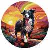 40x40cm Border Collie Dog - Diamond Painting Kit
