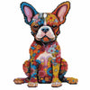 40x40cm Boston Terrier Dog - Diamond Painting Kit