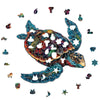 Animal Jigsaw Puzzle > Wooden Jigsaw Puzzle > Jigsaw Puzzle Vibrant Sea Turtle - Jigsaw Puzzle