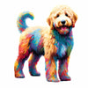 Animal Jigsaw Puzzle > Wooden Jigsaw Puzzle > Jigsaw Puzzle A4 Goldendoodle Dog - Jigsaw Puzzle