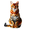 Animal Jigsaw Puzzle > Wooden Jigsaw Puzzle > Jigsaw Puzzle Ocicat Cat - Jigsaw Puzzle