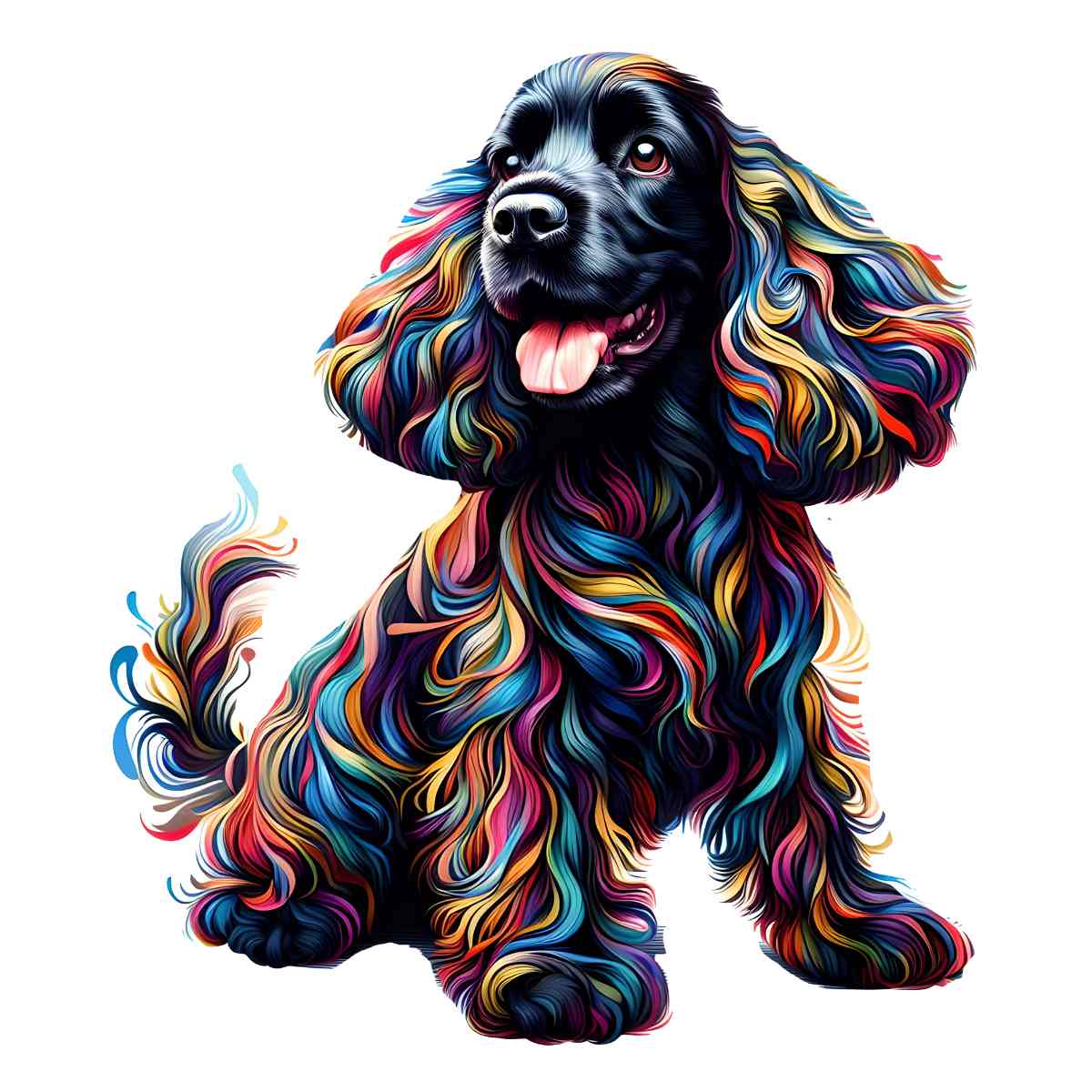 Animal Jigsaw Puzzle > Wooden Jigsaw Puzzle > Jigsaw Puzzle A4 Black Cocker Spaniel Dog - Jigsaw Puzzle