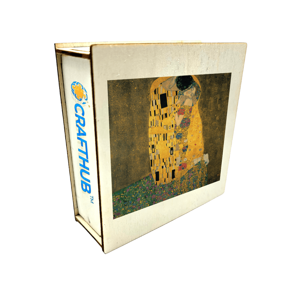 De Kus (Klimt) - Puzzel