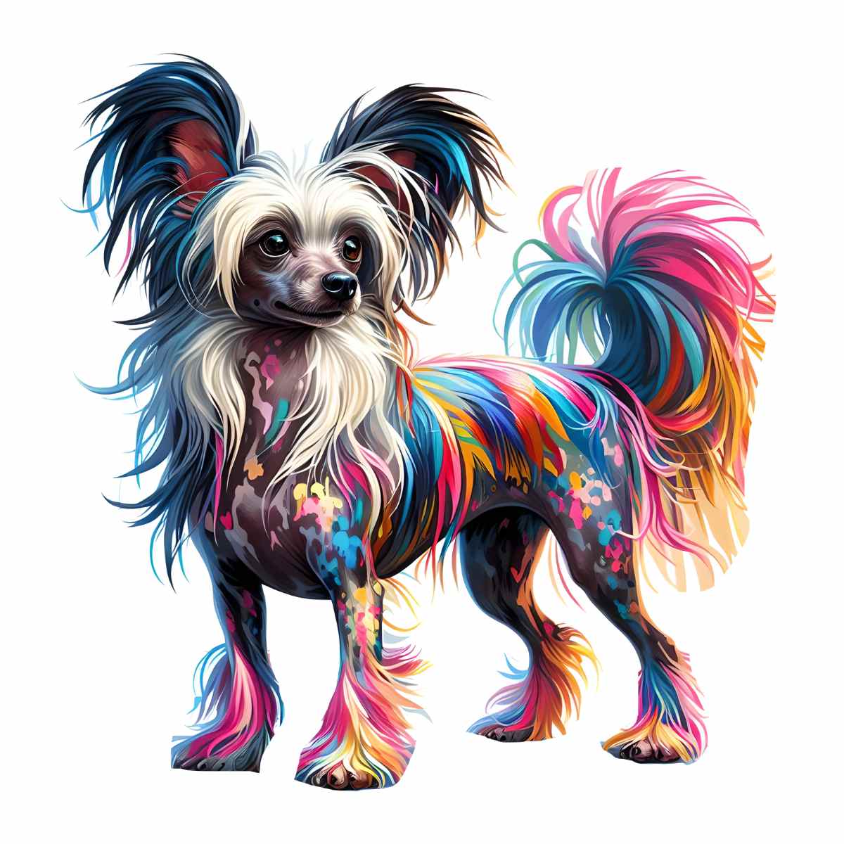 Animal Jigsaw Puzzle > Wooden Jigsaw Puzzle > Jigsaw Puzzle A4 Chinese Crested Dog - Jigsaw Puzzle