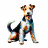 Animal Jigsaw Puzzle > Wooden Jigsaw Puzzle > Jigsaw Puzzle A4 Fox Terrier Dog - Jigsaw Puzzle