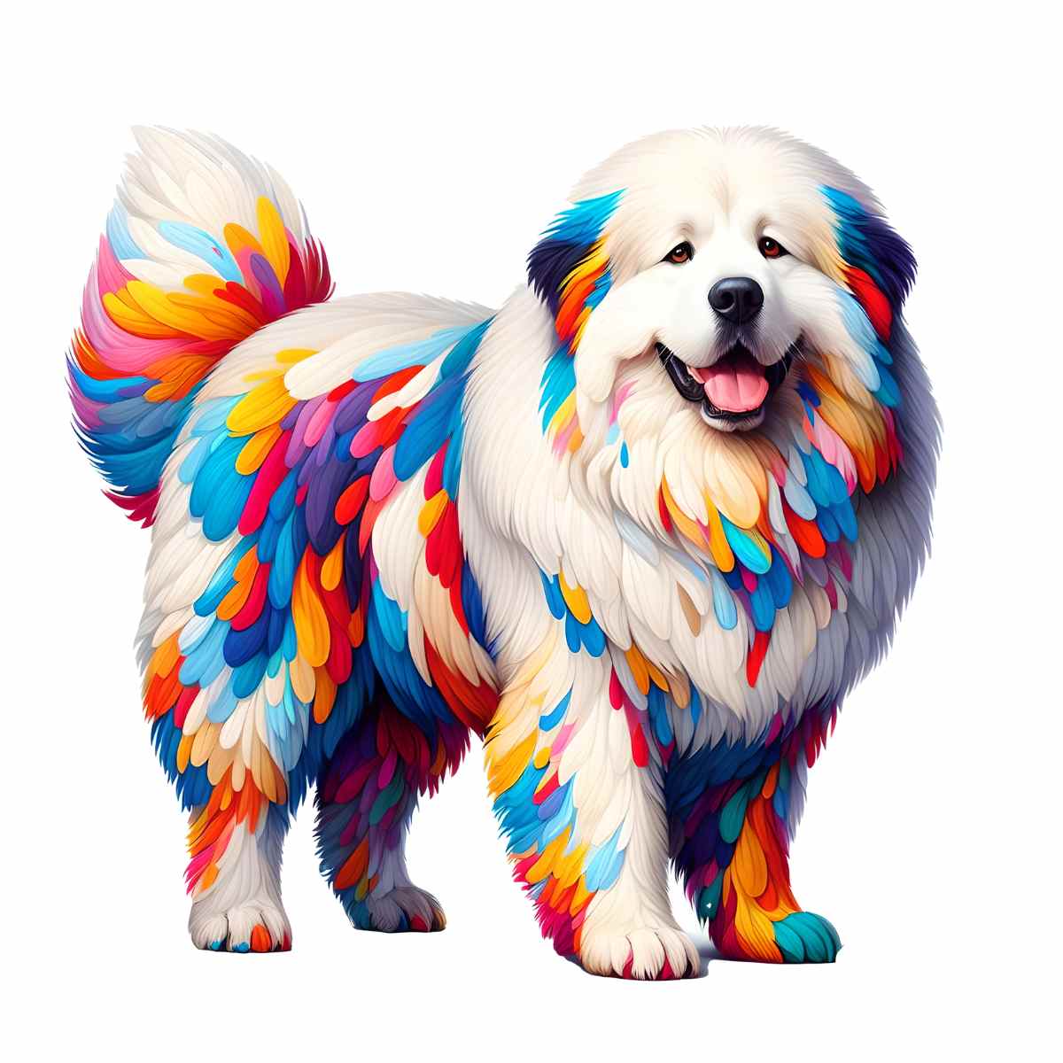 Animal Jigsaw Puzzle > Wooden Jigsaw Puzzle > Jigsaw Puzzle A4 Great Pyrenees Dog - Jigsaw Puzzle