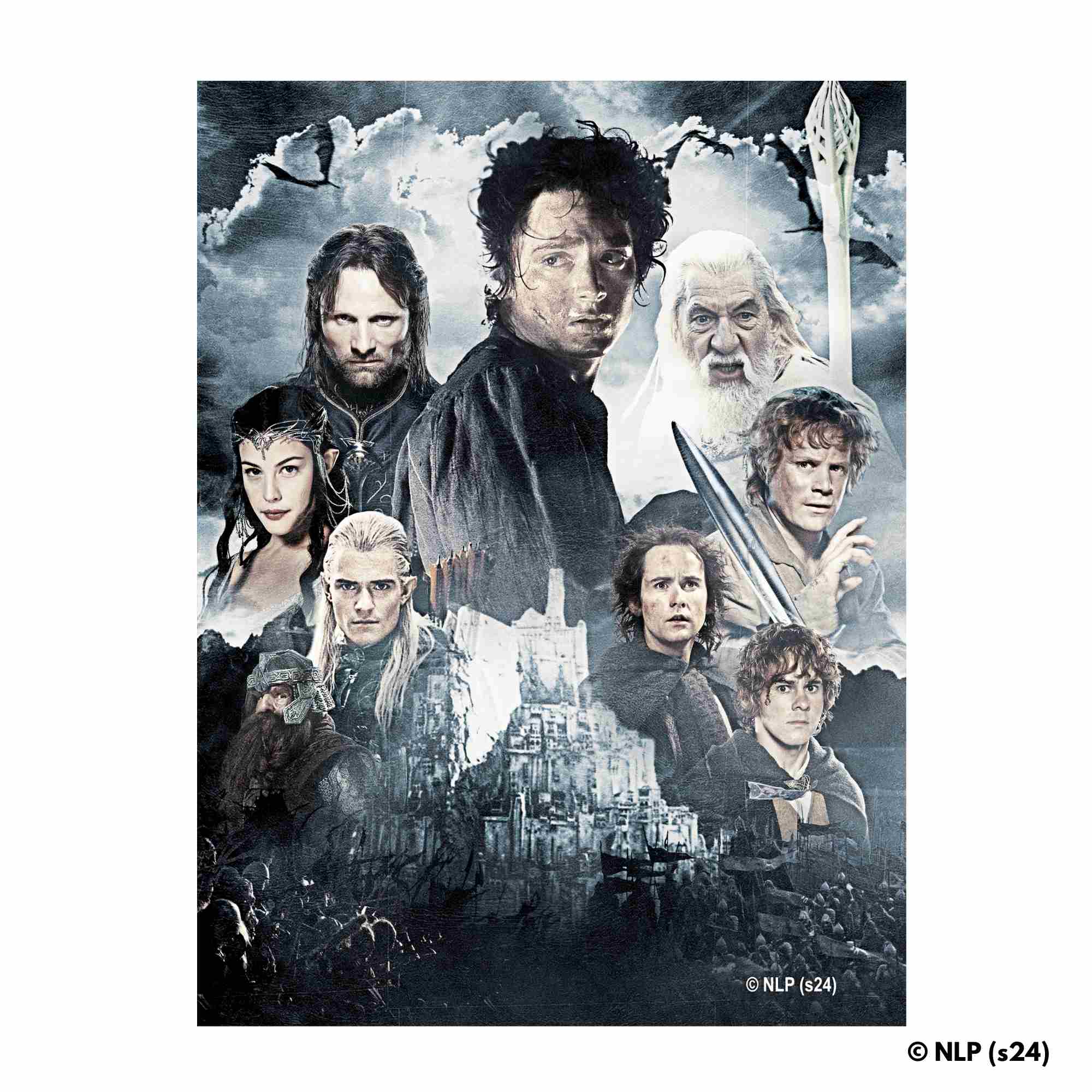 Animal Jigsaw Puzzle > Wooden Jigsaw Puzzle > Jigsaw Puzzle Heroes of Middle Earth - Wooden Jigsaw Puzzle
