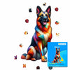 Animal Jigsaw Puzzle > Wooden Jigsaw Puzzle > Jigsaw Puzzle A4 Belgian Malinois Dog - Jigsaw Puzzle