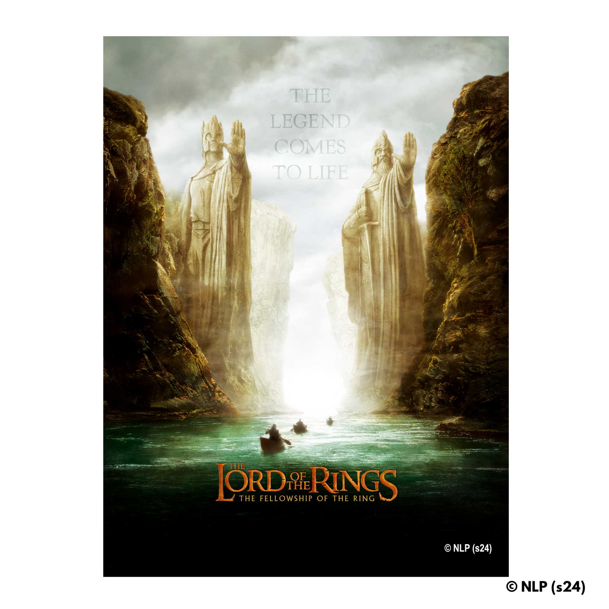 Animal Jigsaw Puzzle > Wooden Jigsaw Puzzle > Jigsaw Puzzle The Gates of Argonath - Wooden Jigsaw Puzzle