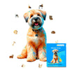 Animal Jigsaw Puzzle > Wooden Jigsaw Puzzle > Jigsaw Puzzle A4 Wheaten Terrier Dog - Jigsaw Puzzle