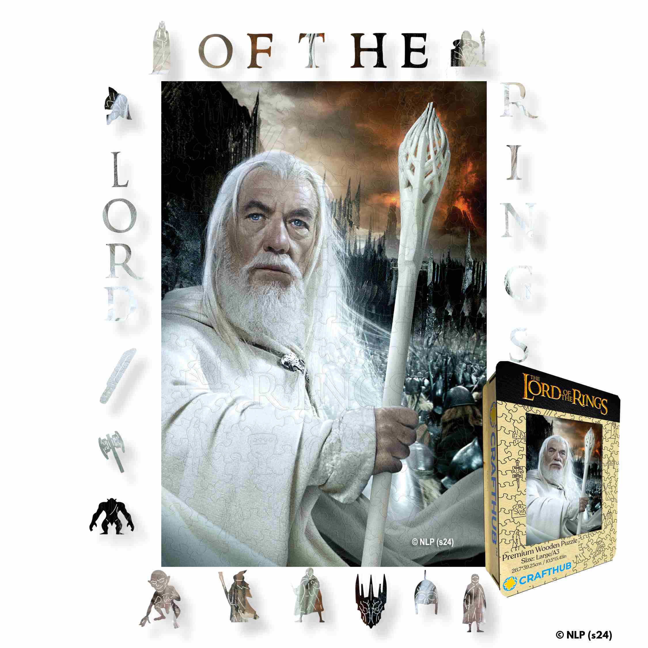 Animal Jigsaw Puzzle > Wooden Jigsaw Puzzle > Jigsaw Puzzle Gandalf's Guardianship - Wooden Jigsaw Puzzle