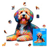 Animal Jigsaw Puzzle > Wooden Jigsaw Puzzle > Jigsaw Puzzle Sheepadoodle Dog - Jigsaw Puzzle