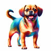 Animal Jigsaw Puzzle > Wooden Jigsaw Puzzle > Jigsaw Puzzle A4 Puggle Dog - Jigsaw Puzzle