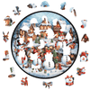 Afbeelding in Gallery-weergave laden, Animal Jigsaw Puzzle &gt; Wooden Jigsaw Puzzle &gt; Jigsaw Puzzle Snowman - Jigsaw Puzzle